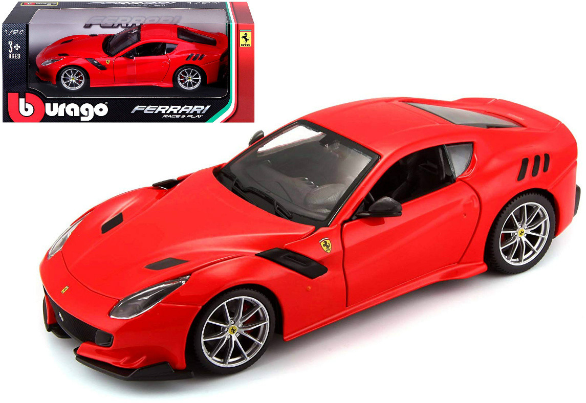 Bburago 1:24 Ferrari F12 TDF High-imitation Car Model Die-casting Metal  Model Toy Gift Simulated Alloy Car Collection B463