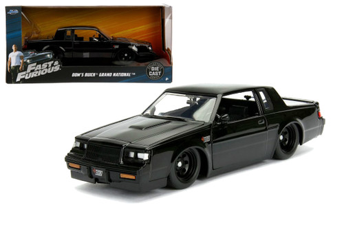 Buick Grand National Doms Fast & Furious 1/24 Scale Diecast Car By Jada 99539