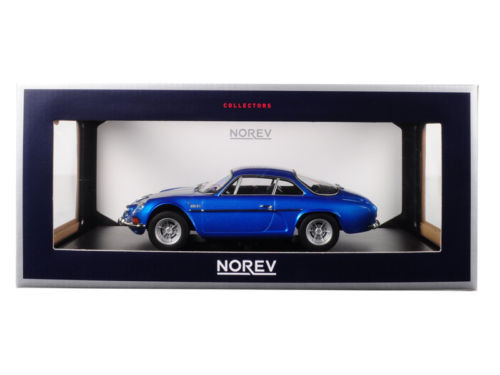 1971 RENAULT ALPINE A110 1600S METALLIC BLUE 1/18 SCALE DIECAST CAR MODEL  BY NOREV 185300