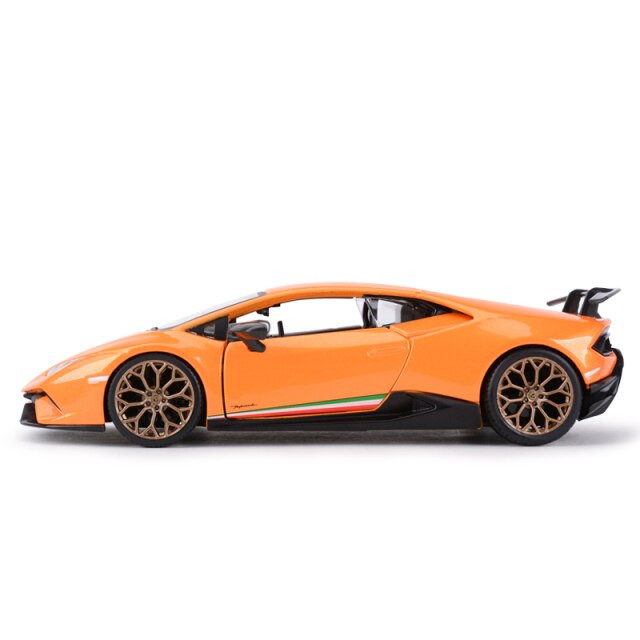 Bburago 1:24 Lamborghini Huracan Performante Diecast Metal Model Car Toy Orange 