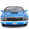 1970 DODGE CHALLENGER R/T CONVERTIBLE BLUE 1/24 SCLAE DIECAST CAR MODEL BY MAISTO 31264