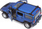 2003 Hummer H2 SUV Blue 1/27 Scale Diecast Car Model By Maisto 31231