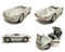Porsche 550 A Spyder Silver 1/18 Scale Diecast Car Model By Maisto 31843