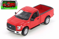 2015, Ford, F-150, Truck, Regular, Cab, White, 1/24, Scale, Diecast, Car, Model, Welly, 24063