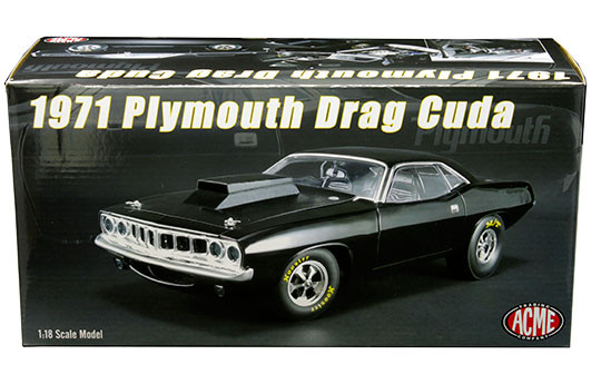 1971 Barracuda 440 1:64th sc Racing Champions Motor Trend 1of7500 adult colle 