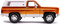 1980 CHEVROLET BLAZER K5 COPPER & WHITE JUST TRUCKS 1/24 SCALE DIECAST CAR MODEL BY JADA TOYS 31591