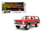 1980 CHEVROLET BLAZER K5 RED & BLACK JUST TRUCKS 1/24 SCALE DIECAST CAR MODEL BY JADA TOYS 31593