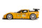 2005 CHEVROLET CORVETTE C6-R #4 YELLOW 1/24 SCALE DIECAST CAR MODEL BY JADA TOYS 31650