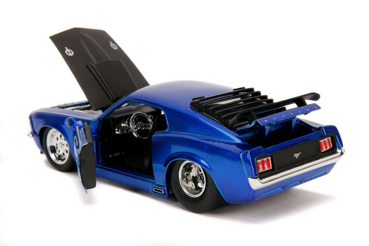 Jada Toys 1970 Ford Mustang Boss 429 With Hood BIGTIME Muscle 1 by 24 Diecast MO for sale online