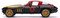 1966 CHEVROLET CORVETTE BLACK WIDOW FIGURE MARVEL AVENGERS  1/24 SCALE DIECAST CAR MODEL BY JADA TOYS 31749