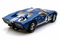 1966 FORD GT40 SEBRING #2 BLUE 1/18 SCALE DIECAST CAR MODEL BY SHELBY COLLECTIBLES SC401