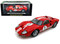 1966 FORD GT40 MK II #1 RED 1/18 SCALE DIECAST CAR MODEL BY SHELBY COLLECTIBLES SC 407