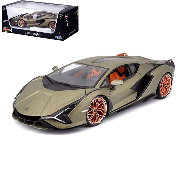 Kinsmart 1:40 - Lamborghini Sian FKP 37 - 5 Diecast Toy Car