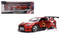2009 NISSAN SKYLINE GT-R R35 POWER RANGERS RED RANGER DIECAST FIGURE 1/24 SCALE DIECAST CAR MODEL BY JADA TOYS 31908