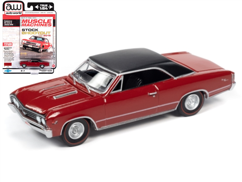 Details about   Johnny Lightning New 1/64th Die Cast Car '67 Chevy Chevelle SS By Auto World
