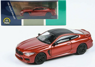 BMW M8 COUPE MOTEGI RED METALLIC 1/64 SCALE DIECAST CAR MODEL BY PARAGON PARA64 55211