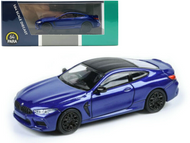 BMW M8 COUPE MARINA BAY BLUE METALLIC 1/64 SCALE DIECAST CAR MODEL BY PARAGON PARA64 55212