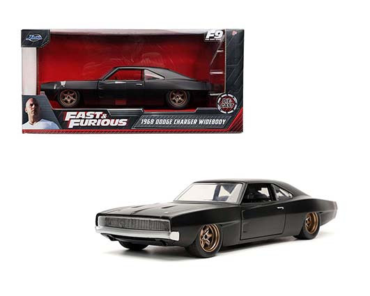 Jada Toys Fast & Furious F9 1:24 1968 Dodge Charger Widebody Die-cast Car 2021 
