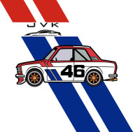 DATSUN 510 BRE ENAMEL LAPEL PIN JVK TOYS EXCLUSIVE LIMITED EDITION NUMBERED FROM 1 TO 100