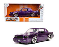 1987 BUICK GRAND NATIONAL CANDY PURPLE 1/24 SCALE DIECAST CAR MODEL BY JADA TOYS 32698