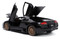 LAMBORGHINI MURCIELAGO LP 640 GLOSS BLACK 1/24 SCALE DIECAST CAR MODEL BY JADA TOYS 32946

