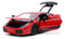 LAMBORGHINI GALLARDO SUPERLEGGERA RED 1/24 SCALE DIECAST CAR MODEL BY JADA TOYS 32945