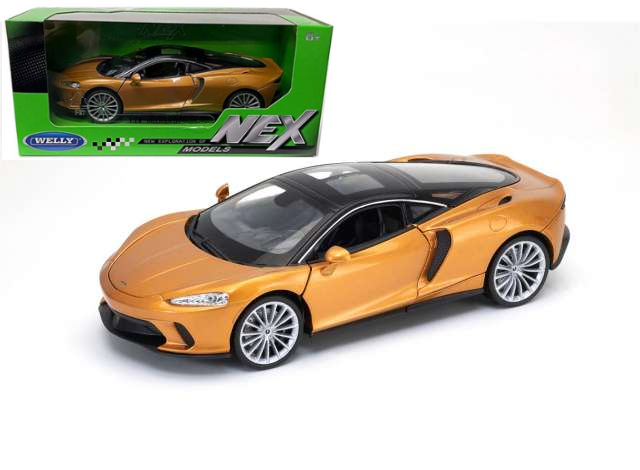 Welly McLaren 675LT Coupe 1:24 Display Diecast Model Toy Car 24089