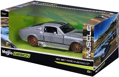 2015 FORD MUSTANG GT RED "CLASSIC MUSCLE" 1/24 DIECAST MODEL BY MAISTO 31369