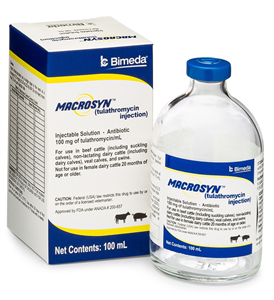 Macrosyn (Tulathromycin) 100ml Bottle