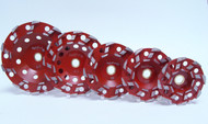 "S" Cup Red bond - 20 grit Non-Threaded 