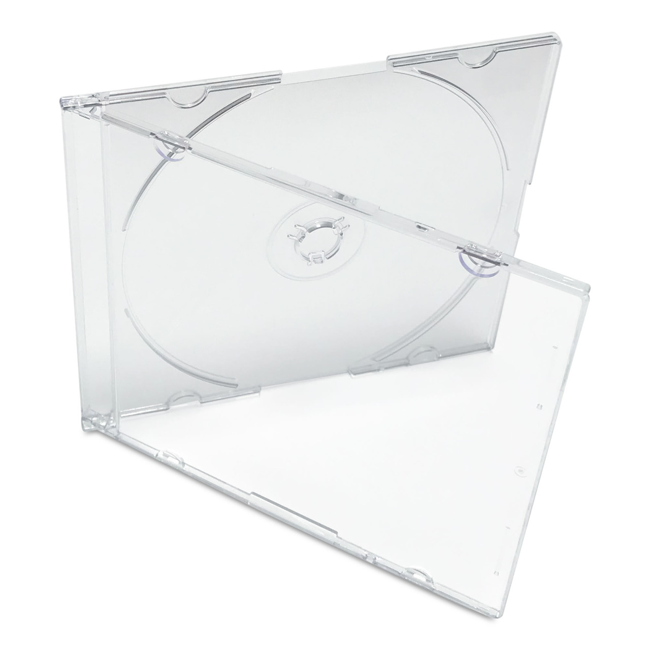 Slim CD Jewel Case - Clear , 100 Pack - Rima.com