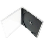 Standard CD Jewel Case - Black , 100 Pack