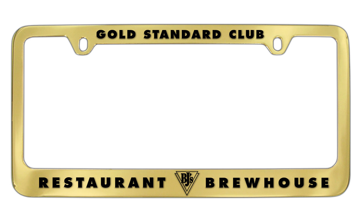 Solid Brass License Plate Frames License Frame Inc