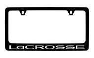 Buick Lacrosse Officially Licensed Black License Plate Frame Holder (BUI6-12)