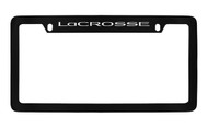 Buick Lacrosse Officially Licensed Black License Plate Frame Holder (BUI6-12-U)