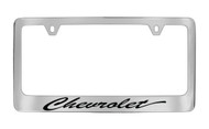 Chevy Script Letters License Plate Frame (CHA1S)