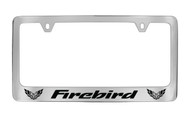 Pontiac Firebird Block Letters License Plate Frame