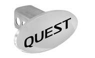 Nissan Quest Chrome Plated Solid Brass Oval Hitch Cover