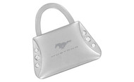Mustang Purse Shape Keychain in black gift box (FOKCYP300-E)