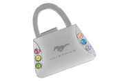 Mustang Purse Shape Keychain in black gift box (FOKCYP-M300-E)