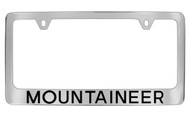 Mercury Moutaineer License Plate Frame