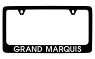 Mercury Grand Marquis Black Coated Zinc License Plate Frame