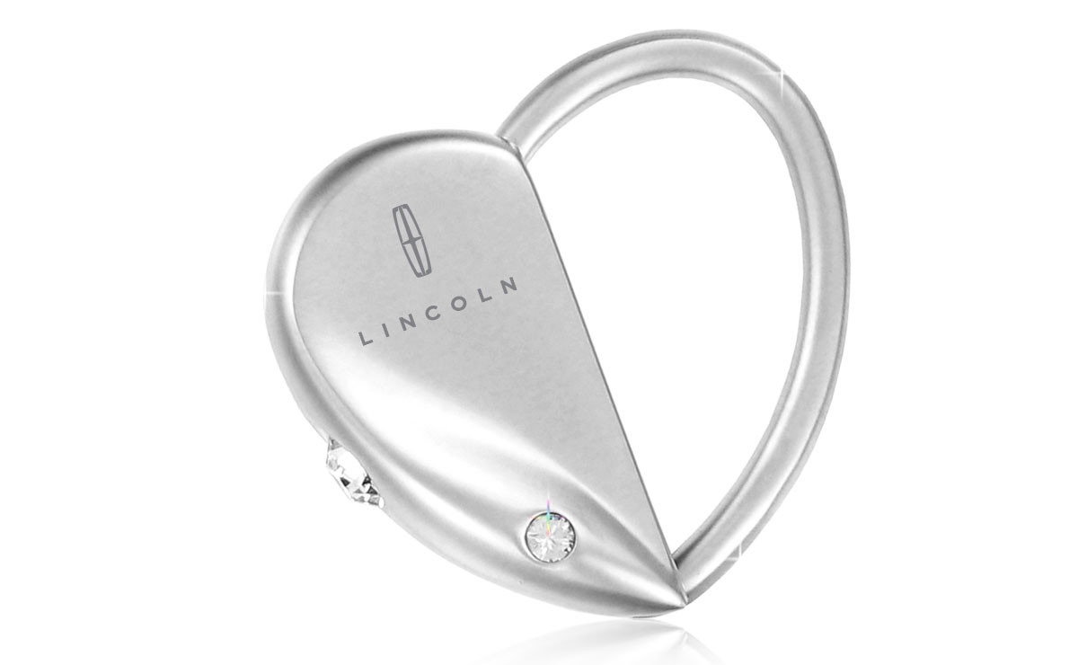 Lincoln Pull and Twist Oval Heart Interchangeable Shape Keychain