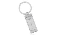 Lincoln Rectangle Shape Keychain with Ring In a Black Gift Box