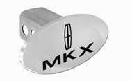 Lincoln MKX Oval Trailer Hitch Cover Plug with Lincoln Logo