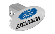 Ford Excursion with Logo Oval Trailer Hitch Cover Plug