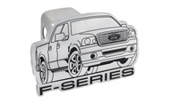 Ford F-Series Cutout Trailer Hitch Cover Plug