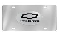 Chevrolet Trailblazer with Logo Chrome Plated Solid Brass Emblem Attached To a Stainless Steel Plate
