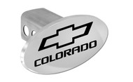 Chevrolet Colorado with Logo Oval Trailer Hitch Cover Plug