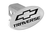 Chevrolet Traverse with Logo Oval Trailer Hitch Cover Plug